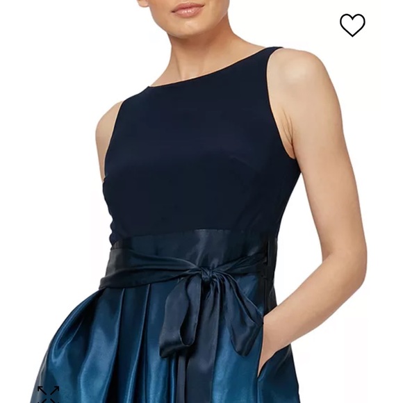 Navy Ombré dress new with tags - Picture 3 of 4